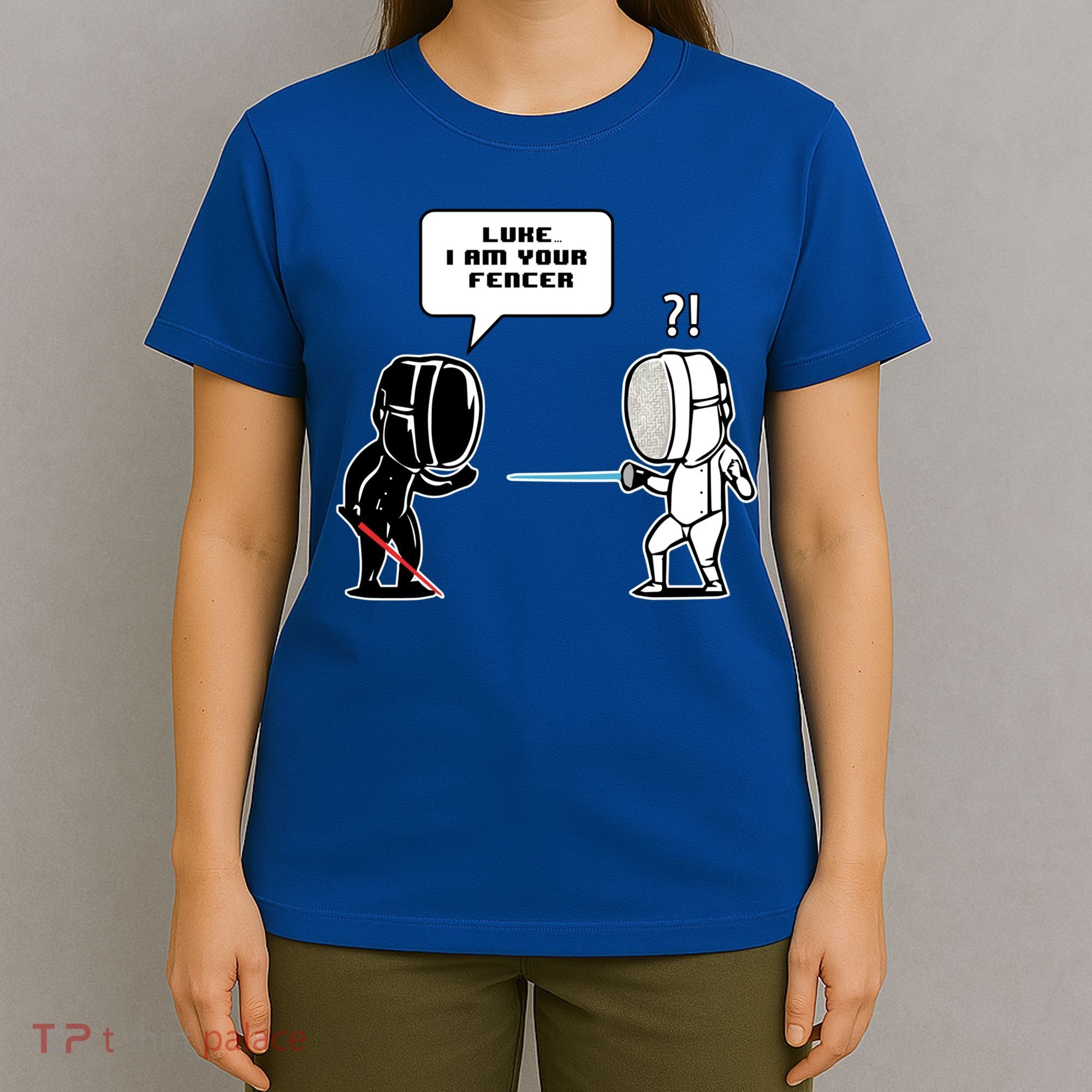 Luke I Am Your Fencer Funny Fencing Gift T-Shirt