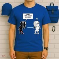Luke I Am Your Fencer Funny Fencing Gift T-Shirt thumb 6