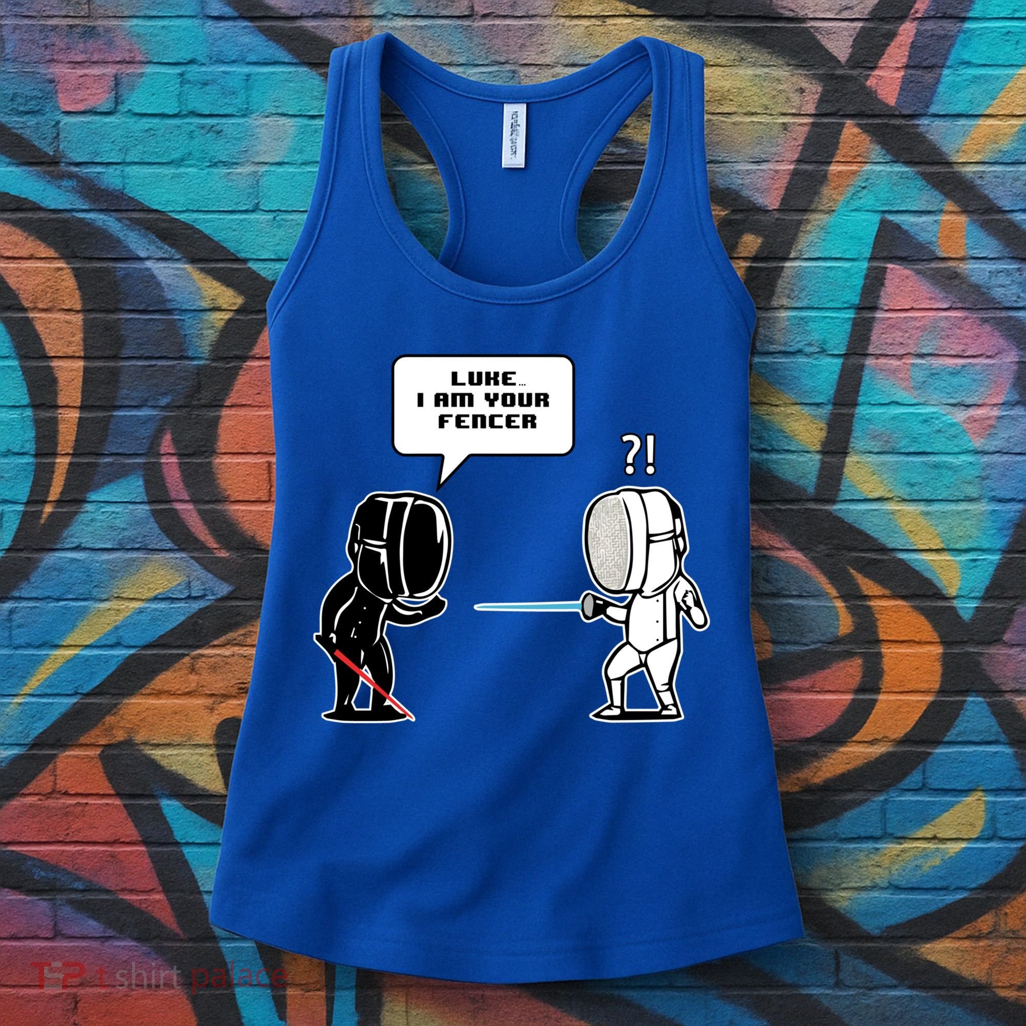 Luke I Am Your Fencer Funny Fencing Gift Women's Tank Top