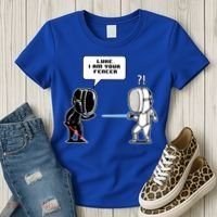 Luke I Am Your Fencer Funny Fencing Gift Women's T-Shirt thumb 3
