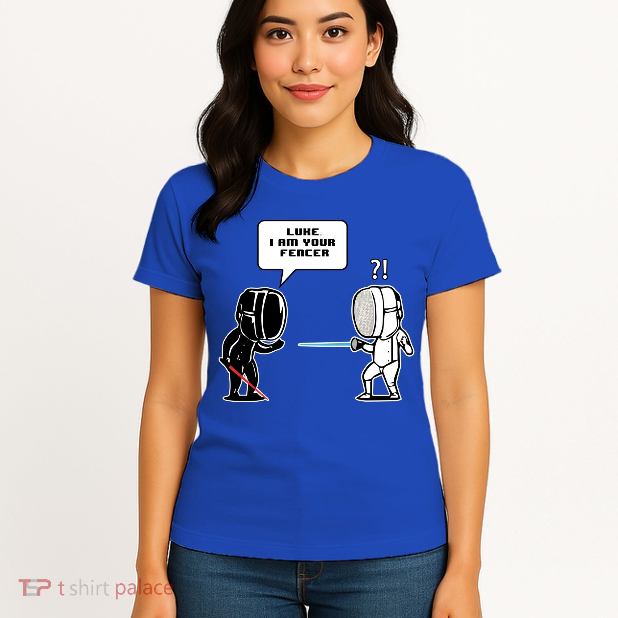 Luke I Am Your Fencer Funny Fencing Gift Women's T-Shirt