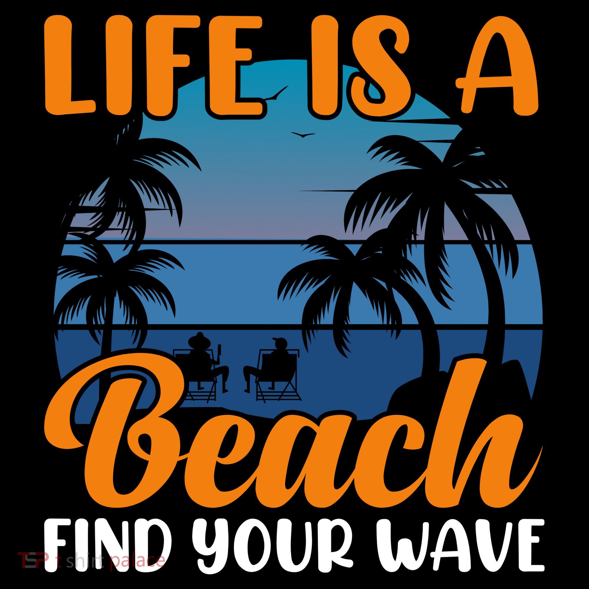 Life Is A Beach Backpack