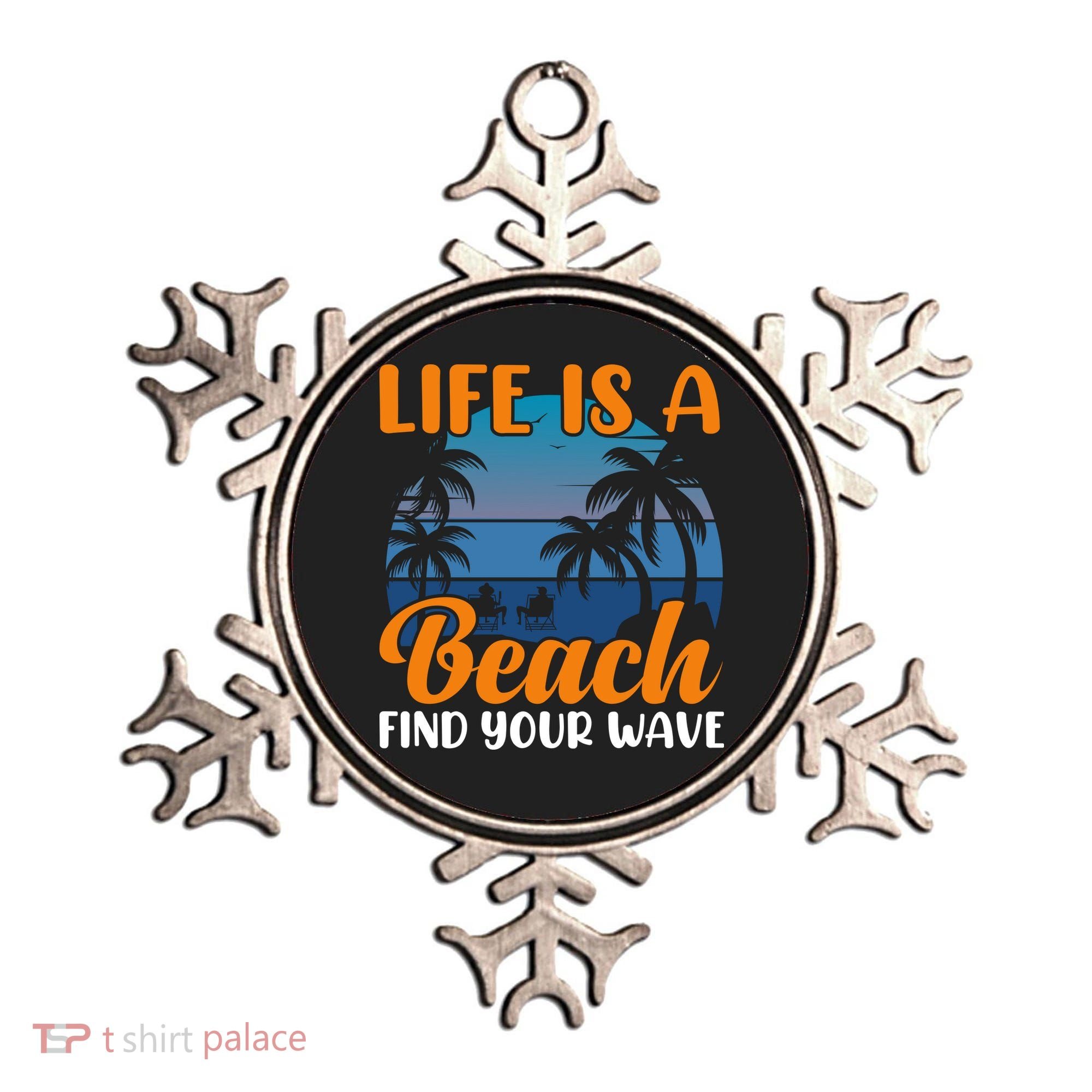 Life Is A Beach Ornament