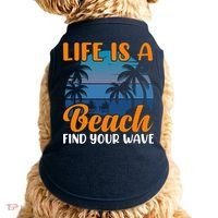 Life Is A Beach Doggie Tank thumb 0