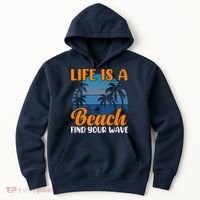 Life Is A Beach Hoodie thumb 0