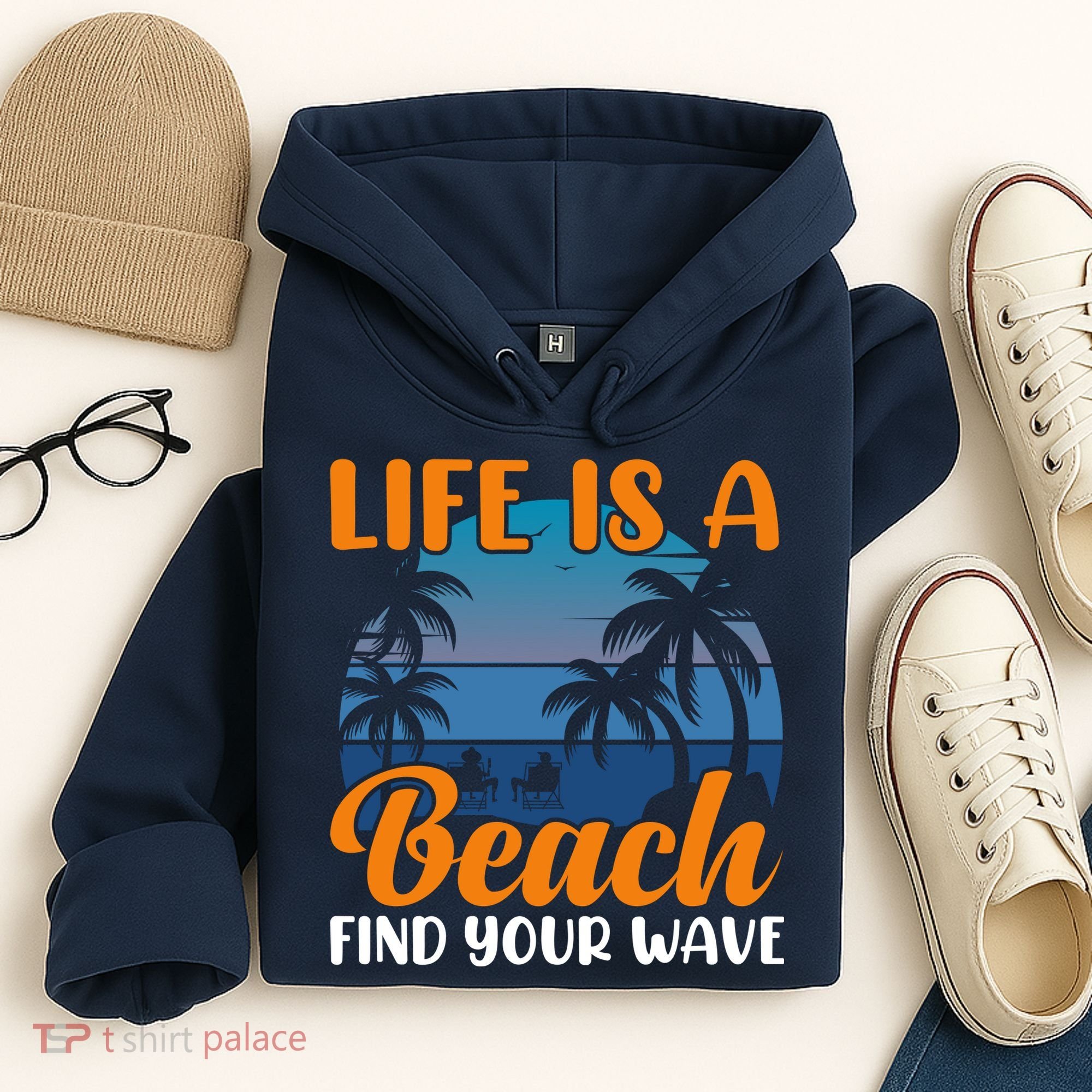 Life Is A Beach Hoodie