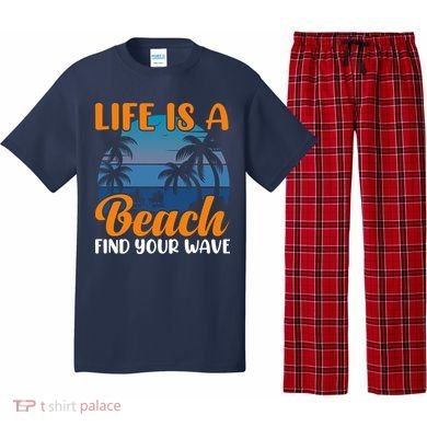 Life Is A Beach Pajama Set