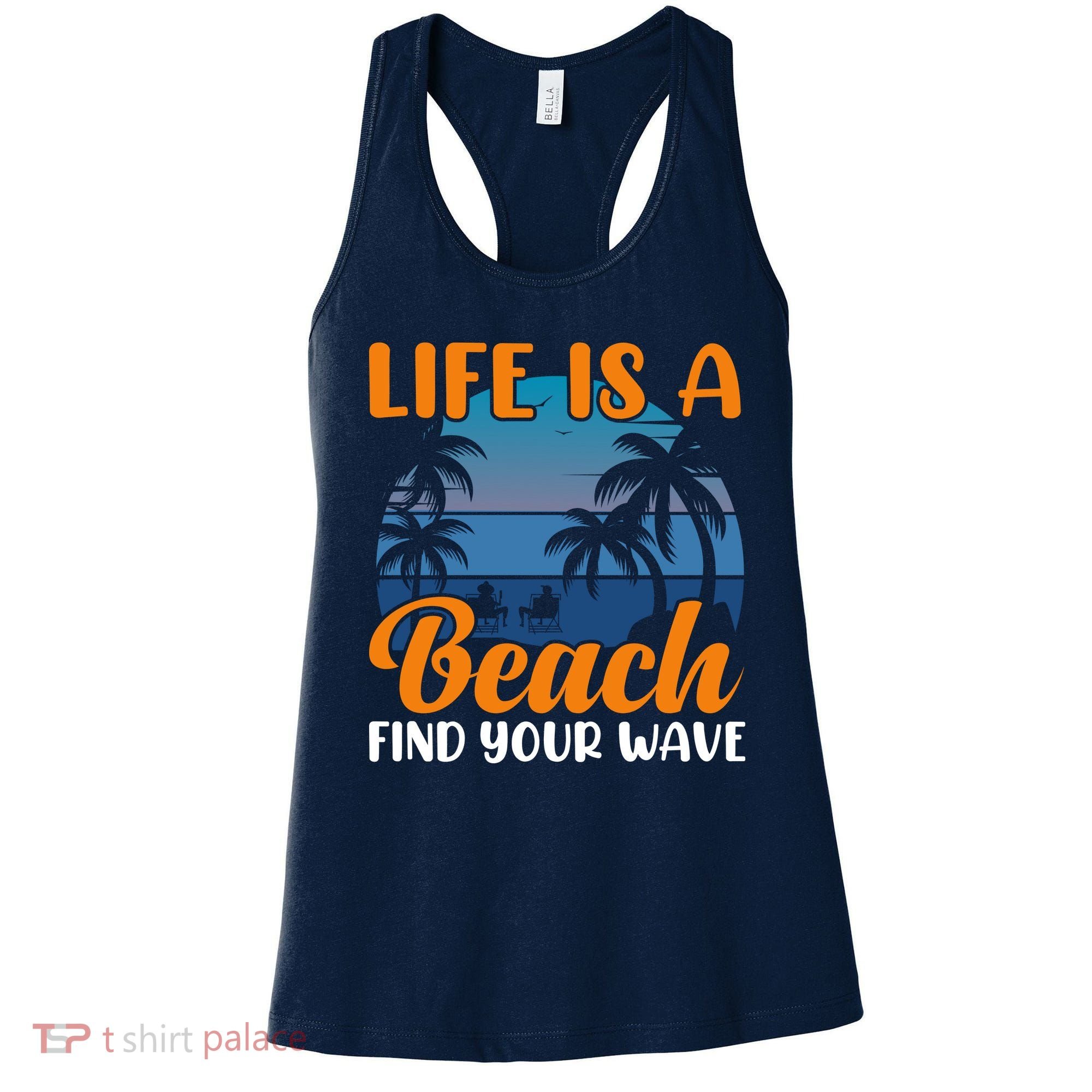Life Is A Beach Women's Tank Top
