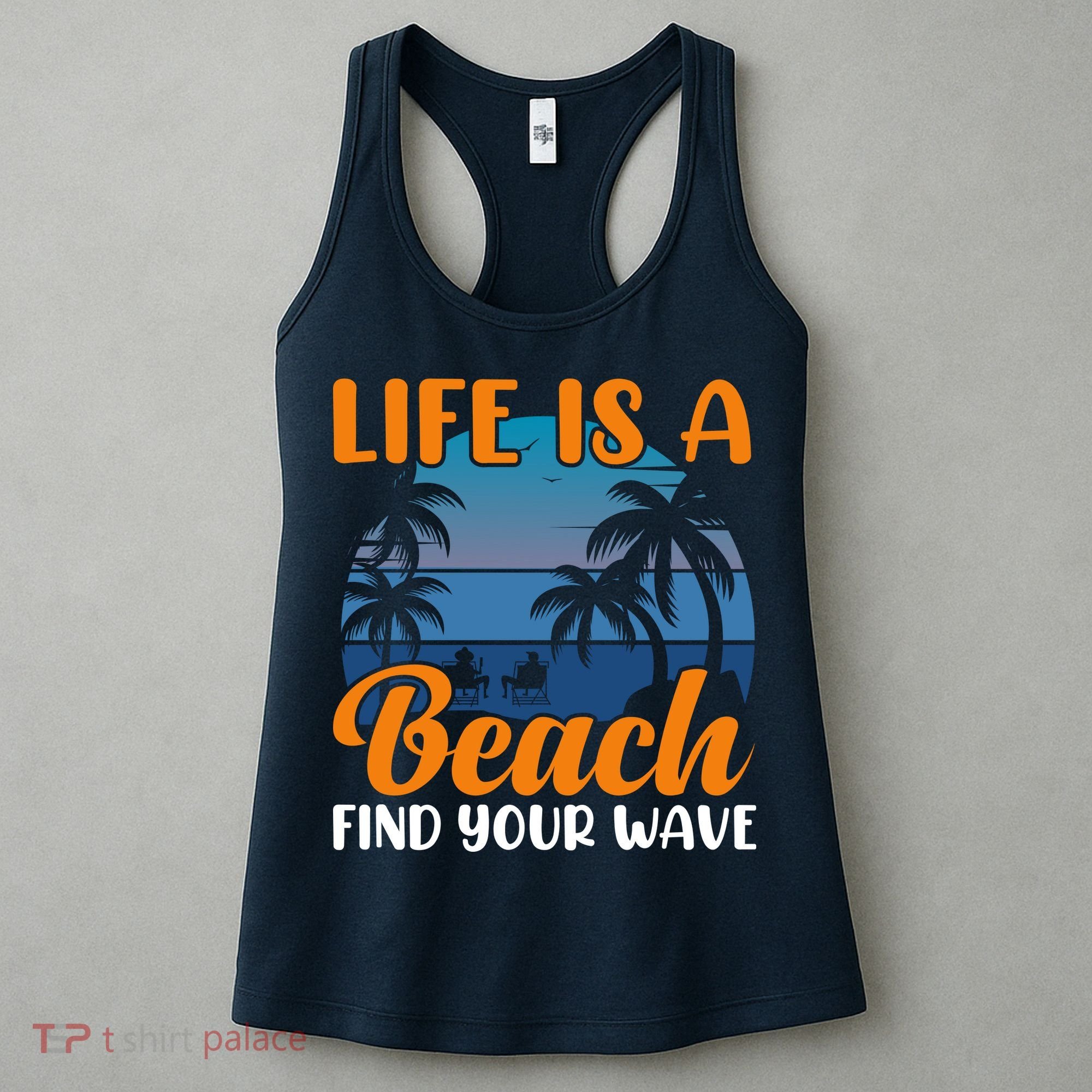 Life Is A Beach Women's Tank Top