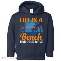 Life Is A Beach Toddler Hoodie thumb 0