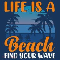 Life Is A Beach Toddler Hoodie thumb 2
