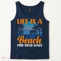 Life Is A Beach Tank Top thumb 2
