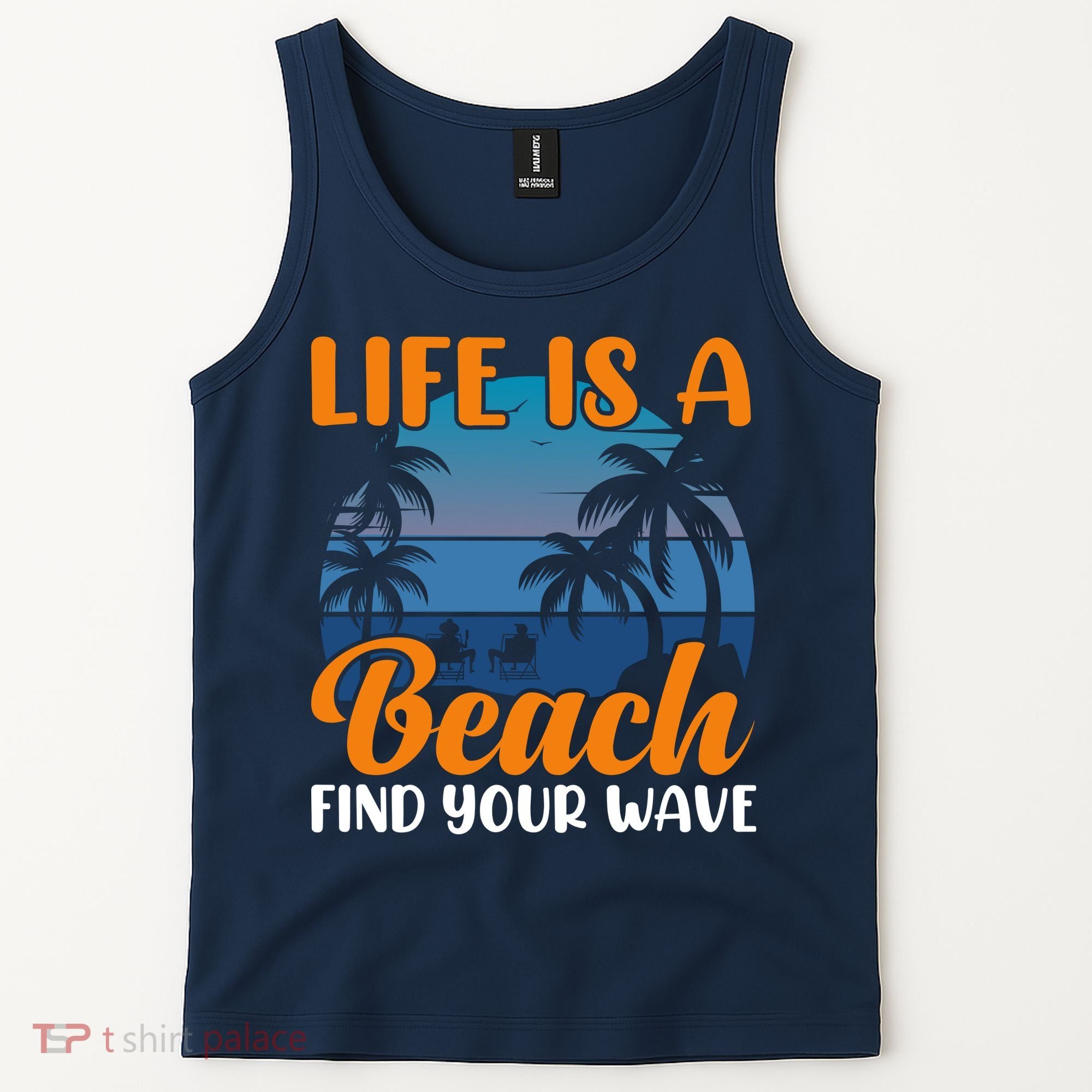 Life Is A Beach Tank Top