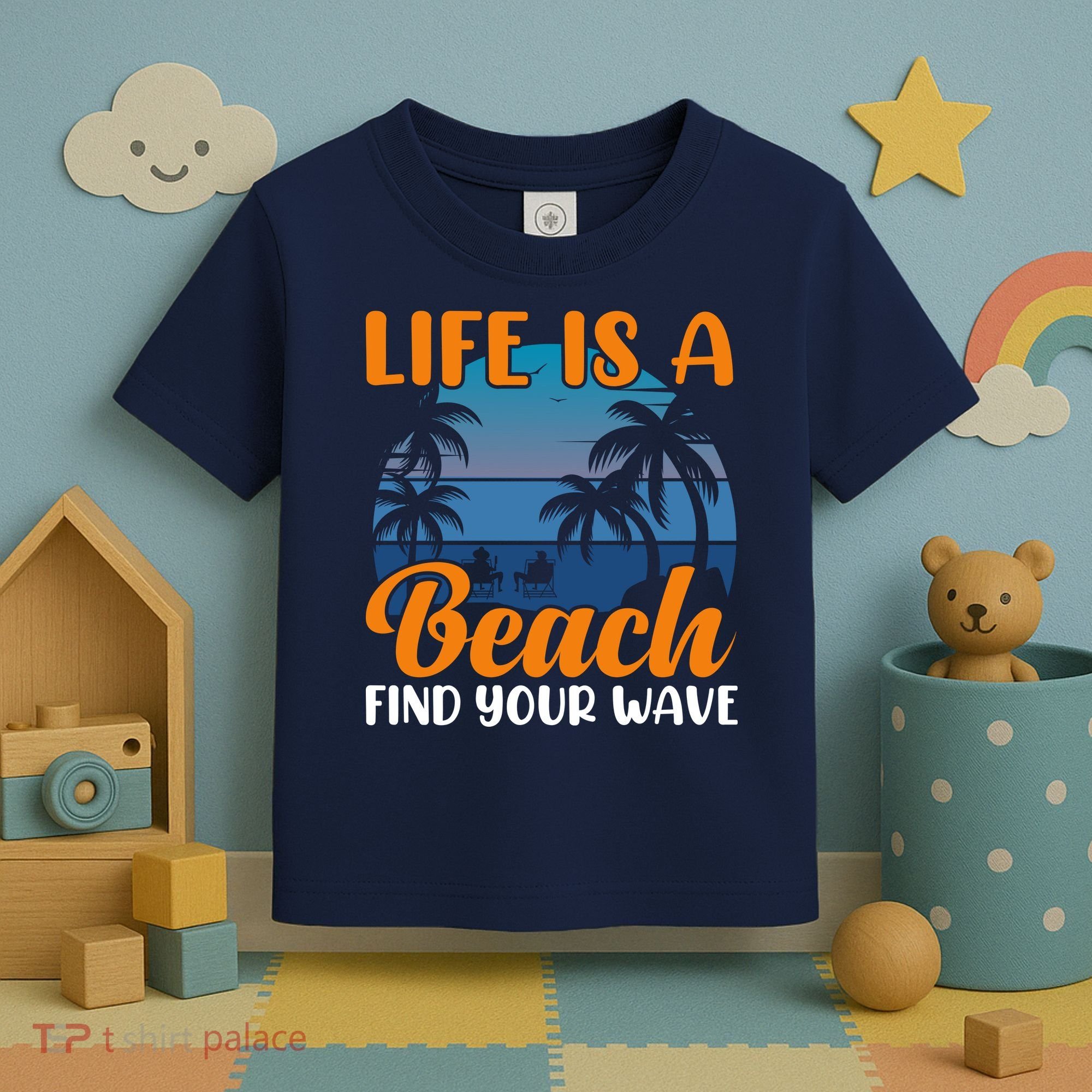 Life Is A Beach Toddler T-Shirt