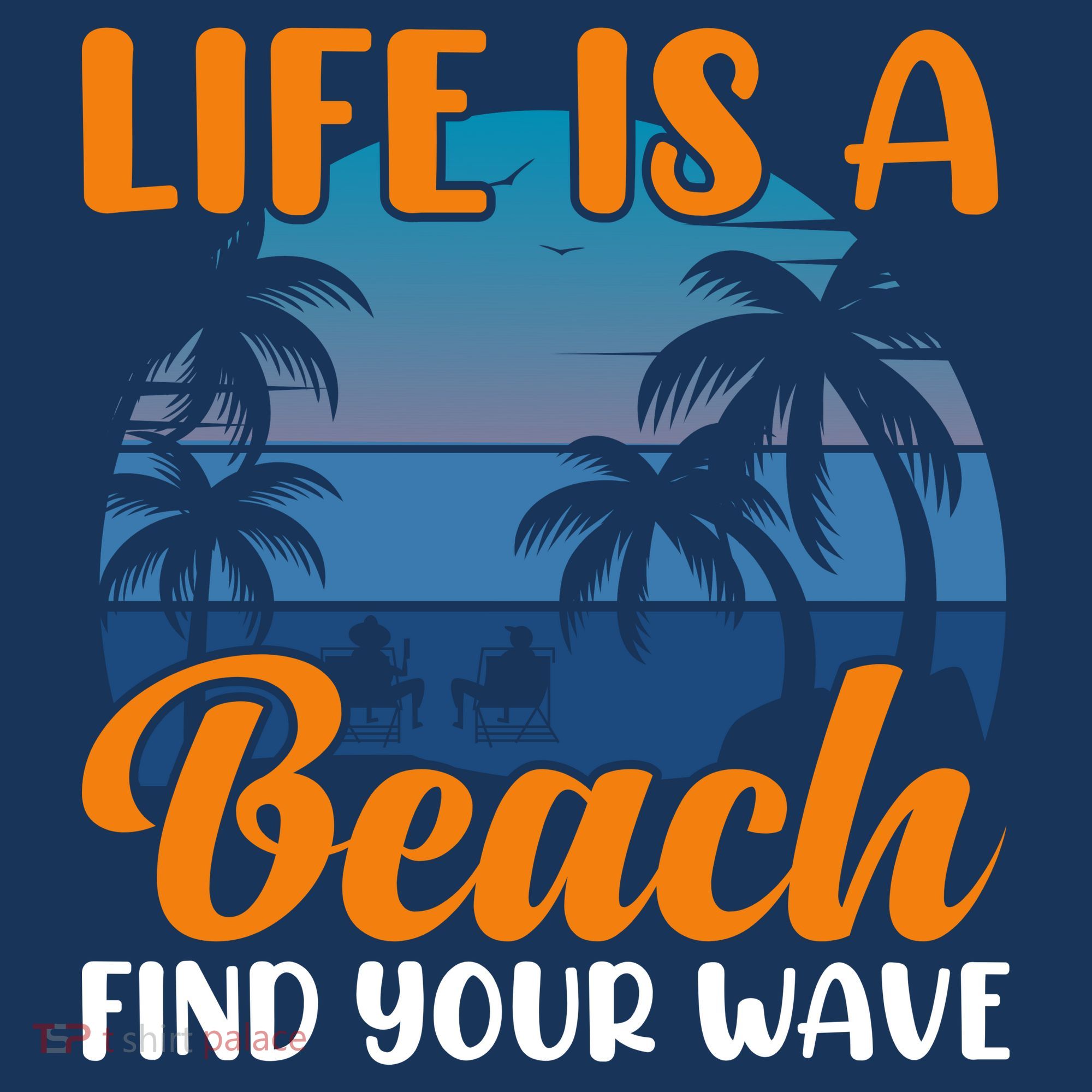 Life Is A Beach Kids Sweatshirt
