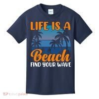 Life Is A Beach Kids T-Shirt thumb 0