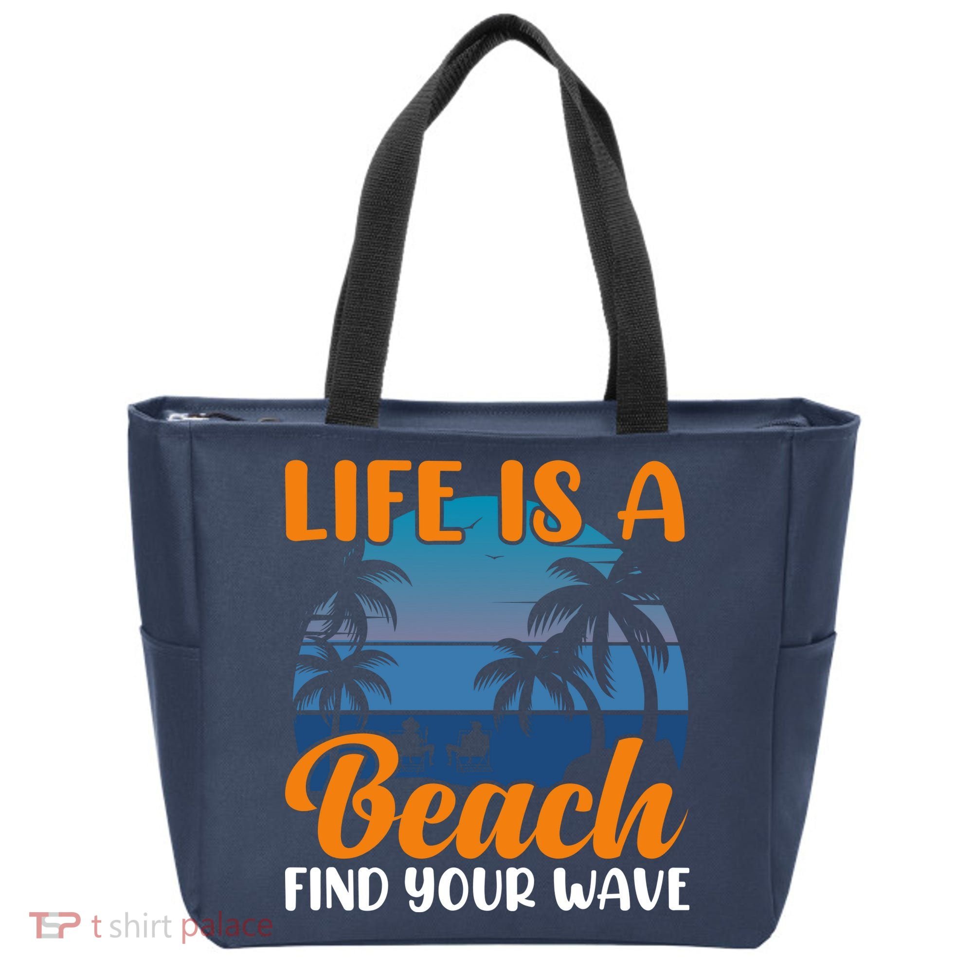 Life Is A Beach Tote Bag