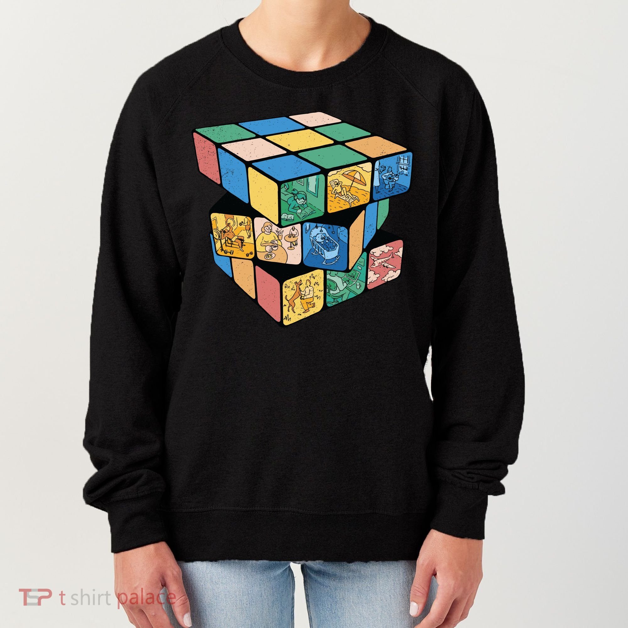 Life In A Playing Cube Women's Sweatshirt