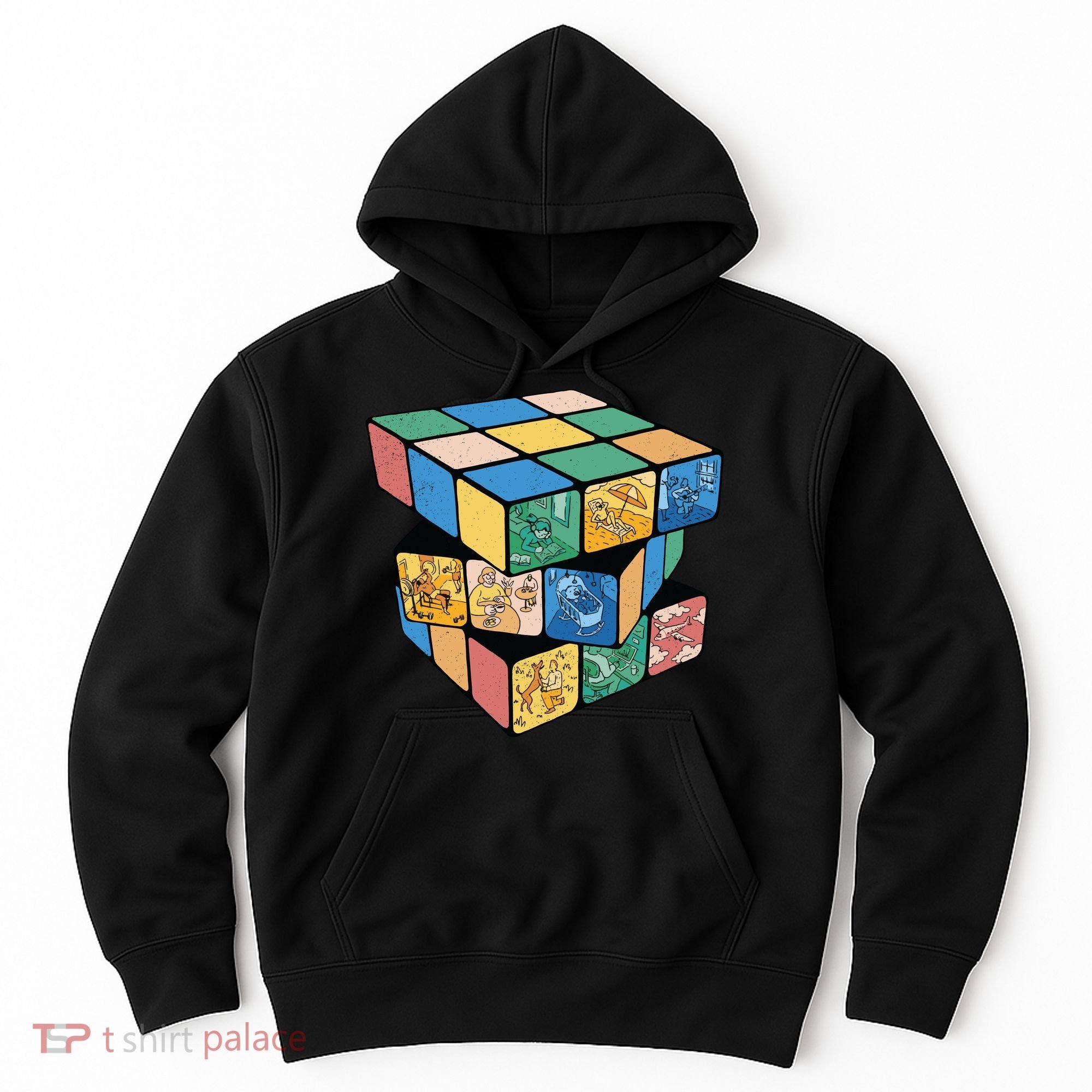 Life In A Playing Cube Hoodie