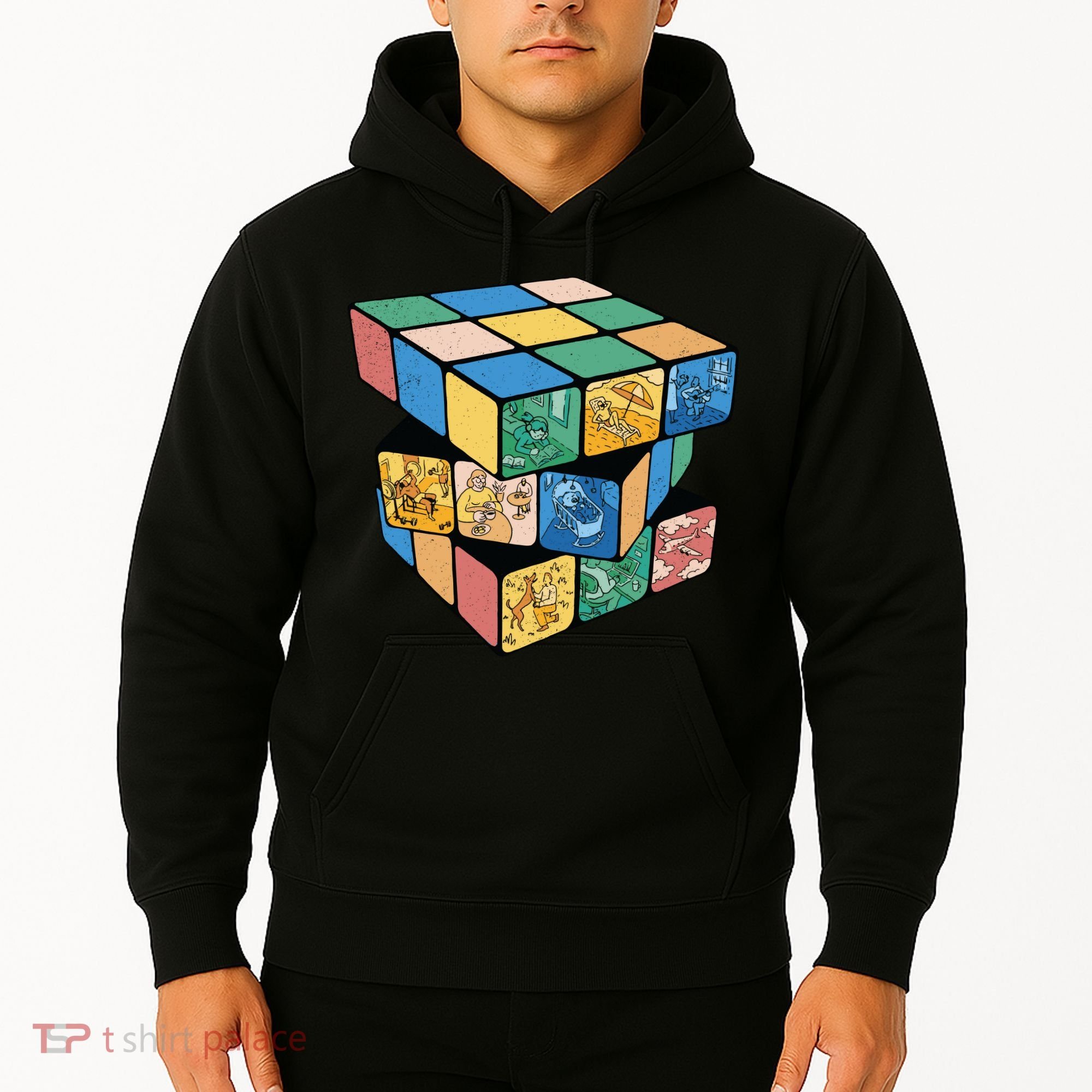 Life In A Playing Cube Hoodie