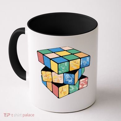 Life In A Playing Cube Coffee Mug