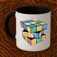 Life In A Playing Cube Coffee Mug thumb 2
