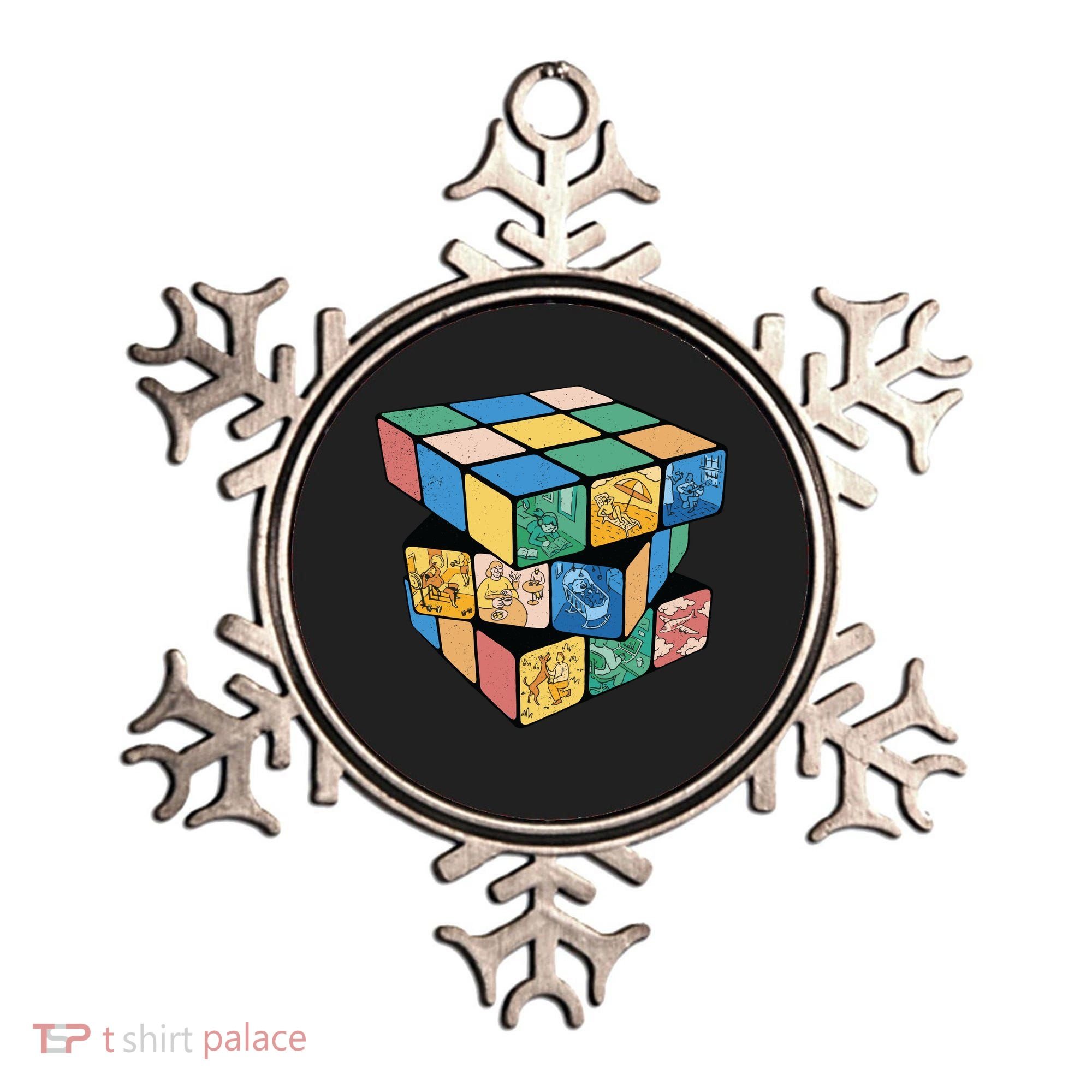 Life In A Playing Cube Ornament