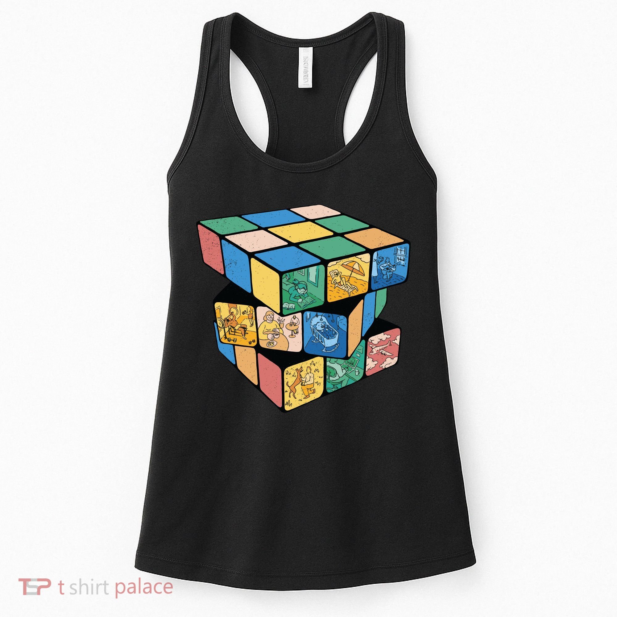 Life In A Playing Cube Women's Tank Top