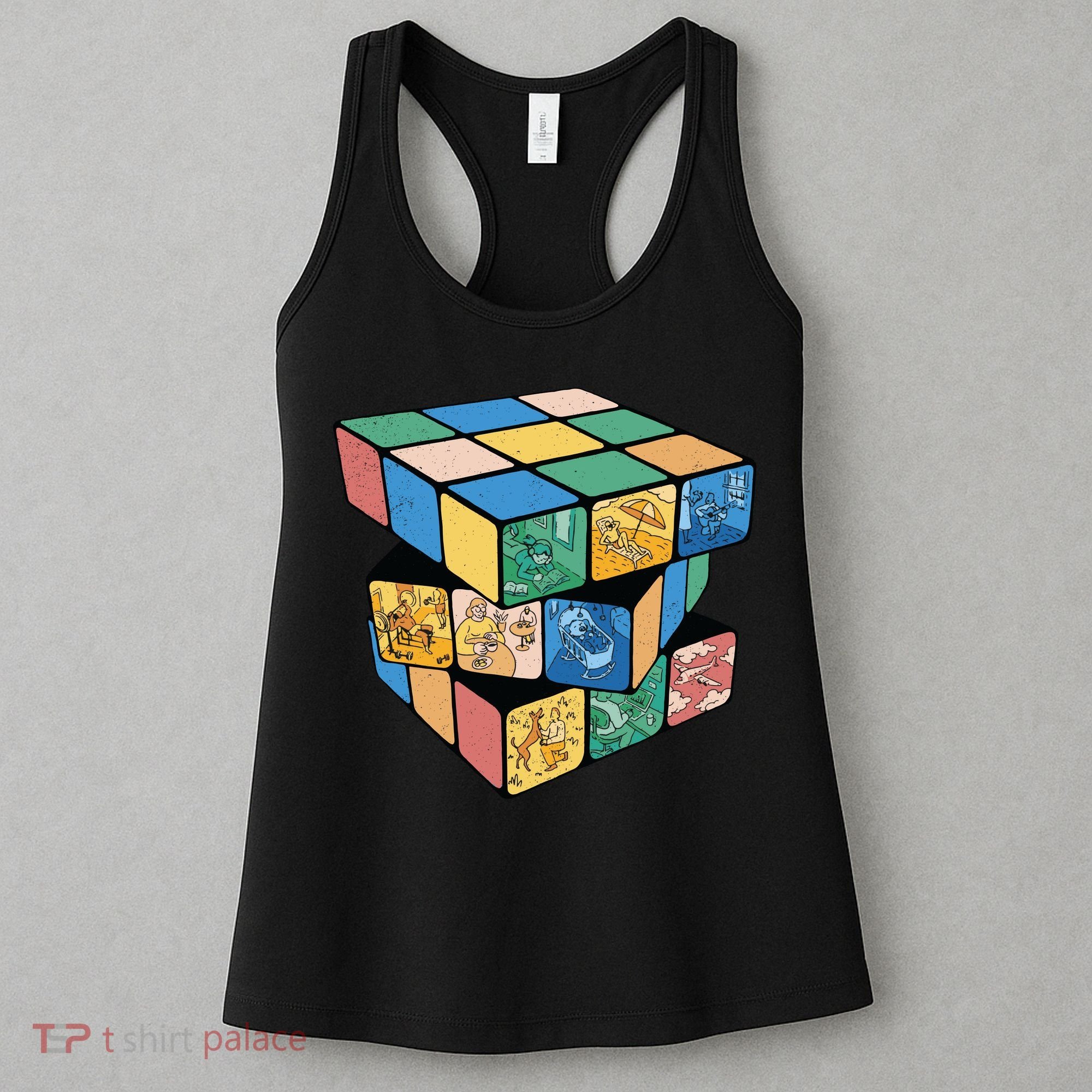 Life In A Playing Cube Women's Tank Top