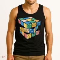 Life In A Playing Cube Tank Top thumb 3