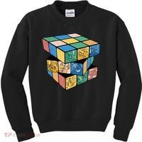Life In A Playing Cube Kids Sweatshirt thumb 0