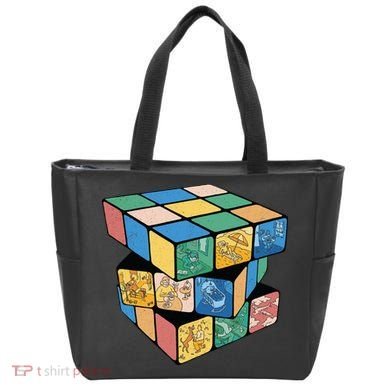 Life In A Playing Cube Tote Bag