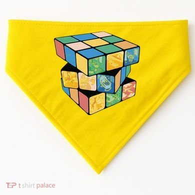 Life In A Playing Cube USA-Made Doggie Bandana
