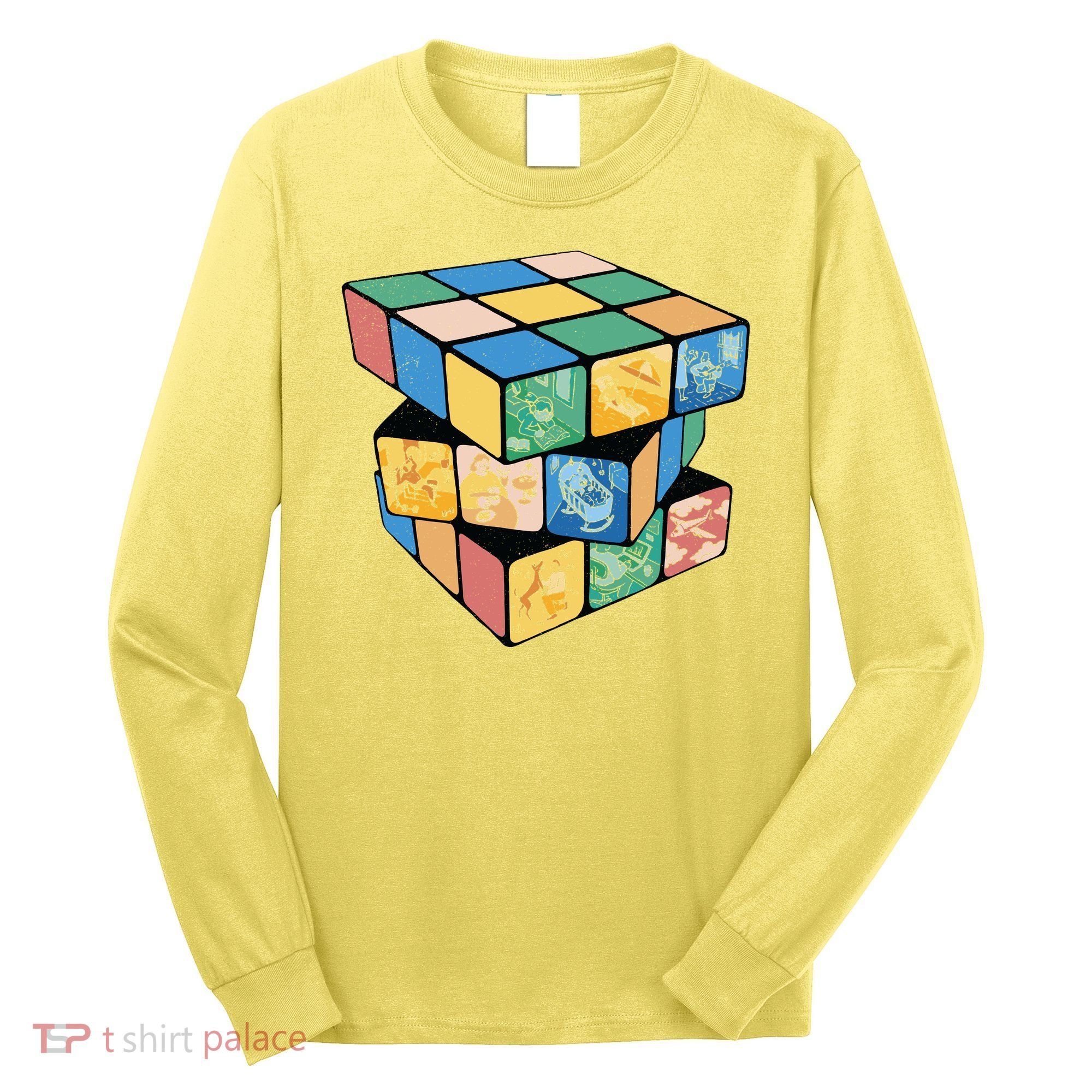 Life In A Playing Cube Long Sleeve Shirt