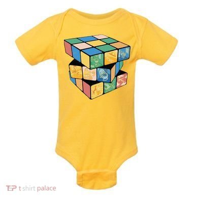Life In A Playing Cube Baby Bodysuit