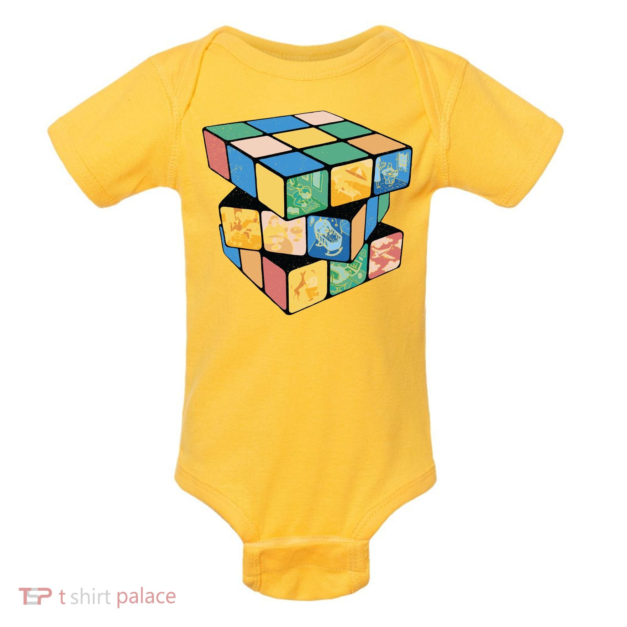Life In A Playing Cube Baby Bodysuit