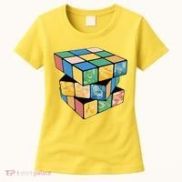 Life In A Playing Cube Women's T-Shirt thumb 0