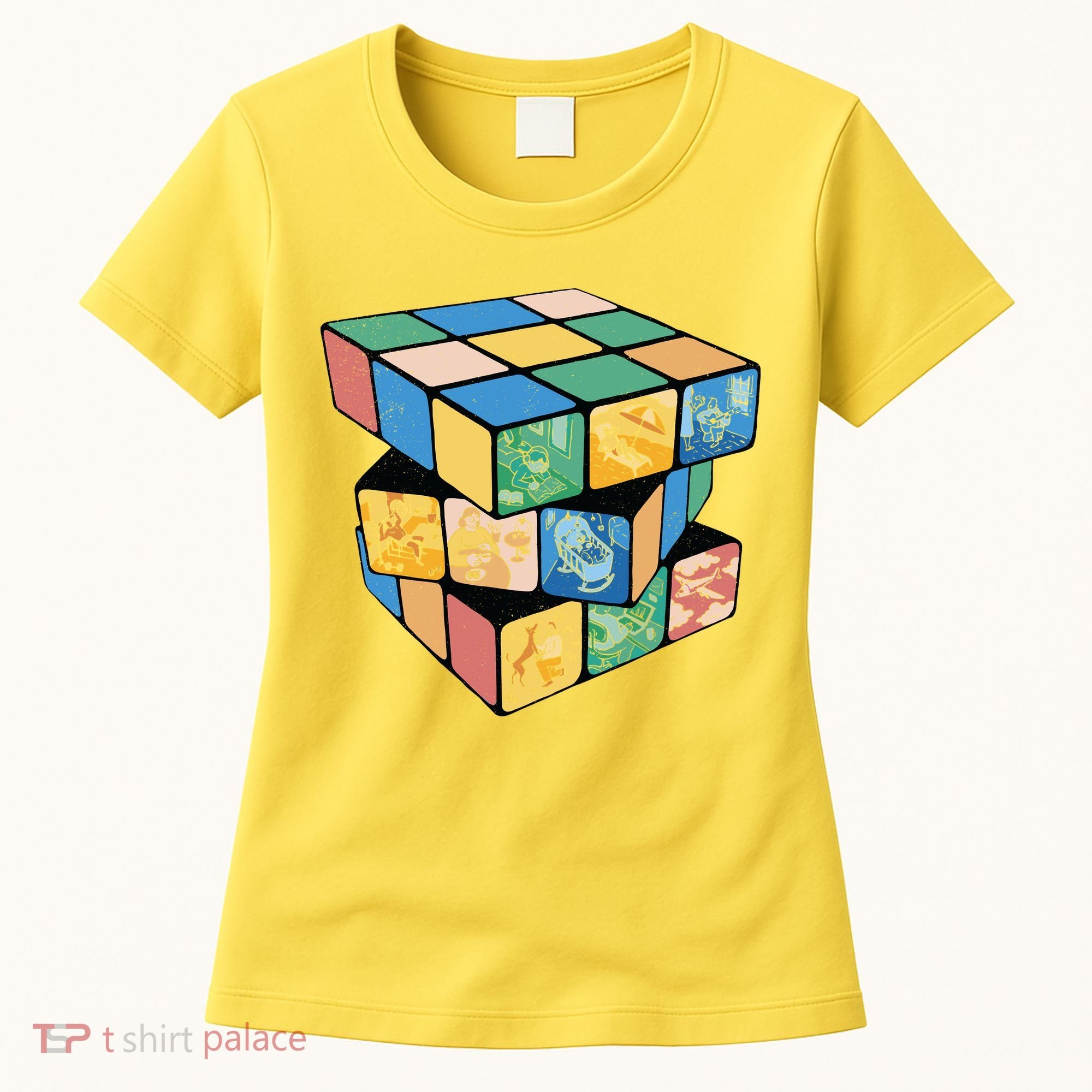 Life In A Playing Cube Women's T-Shirt