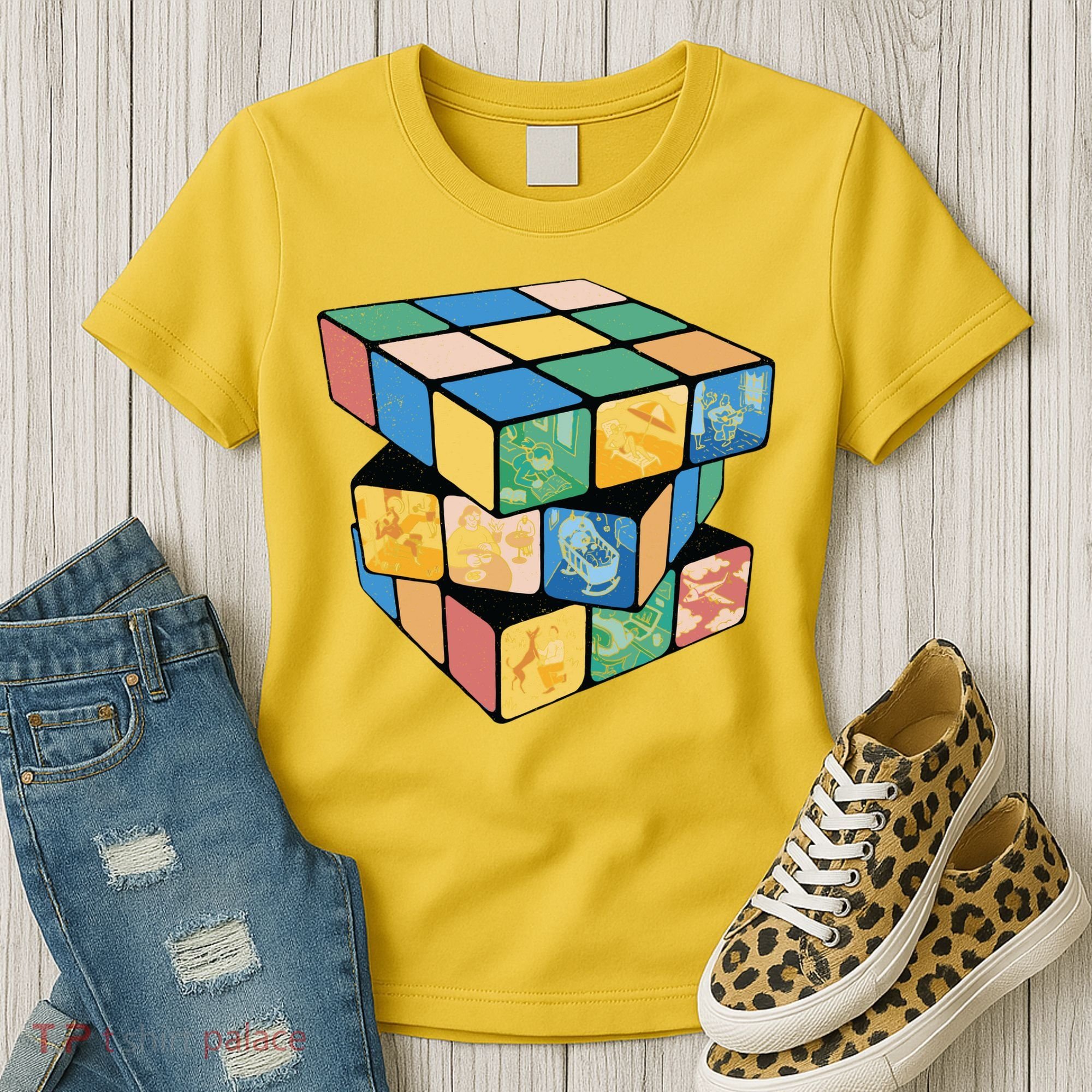 Life In A Playing Cube Women's T-Shirt