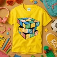 Life In A Playing Cube Kids T-Shirt thumb 3