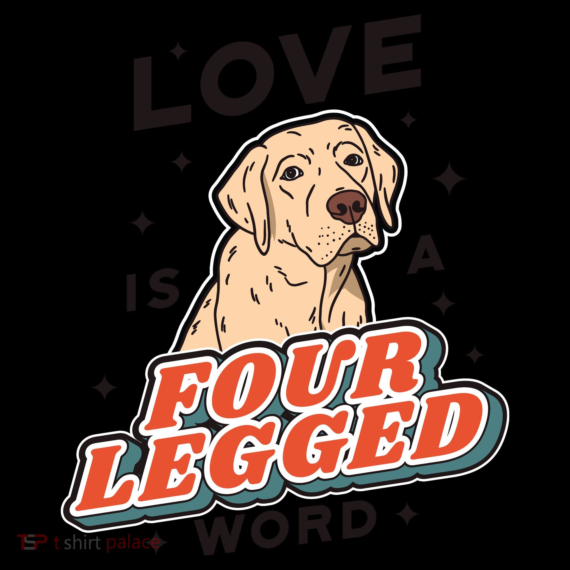 Love Is A Four Legged Word Backpack