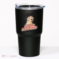 Love Is A Four Legged Word Tumbler thumb 0