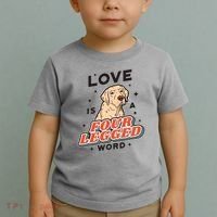 Love Is A Four Legged Word Toddler T-Shirt thumb 2