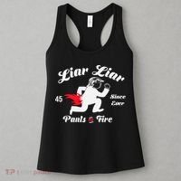 Liar Liar Pants On Fire Anti Trump Women's Tank Top thumb 3