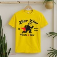 Liar Liar Pants On Fire Anti Trump T-Shirt thumb 2