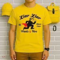 Liar Liar Pants On Fire Anti Trump T-Shirt thumb 6