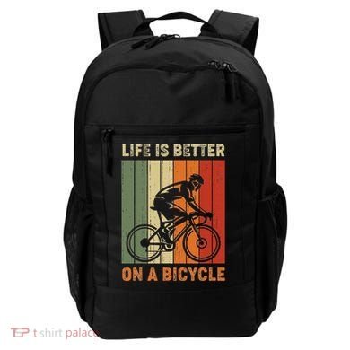 Life Is Better On A Bicycle Cycling Bike Backpack