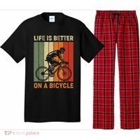 Life Is Better On A Bicycle Cycling Bike Pajama Set thumb 0