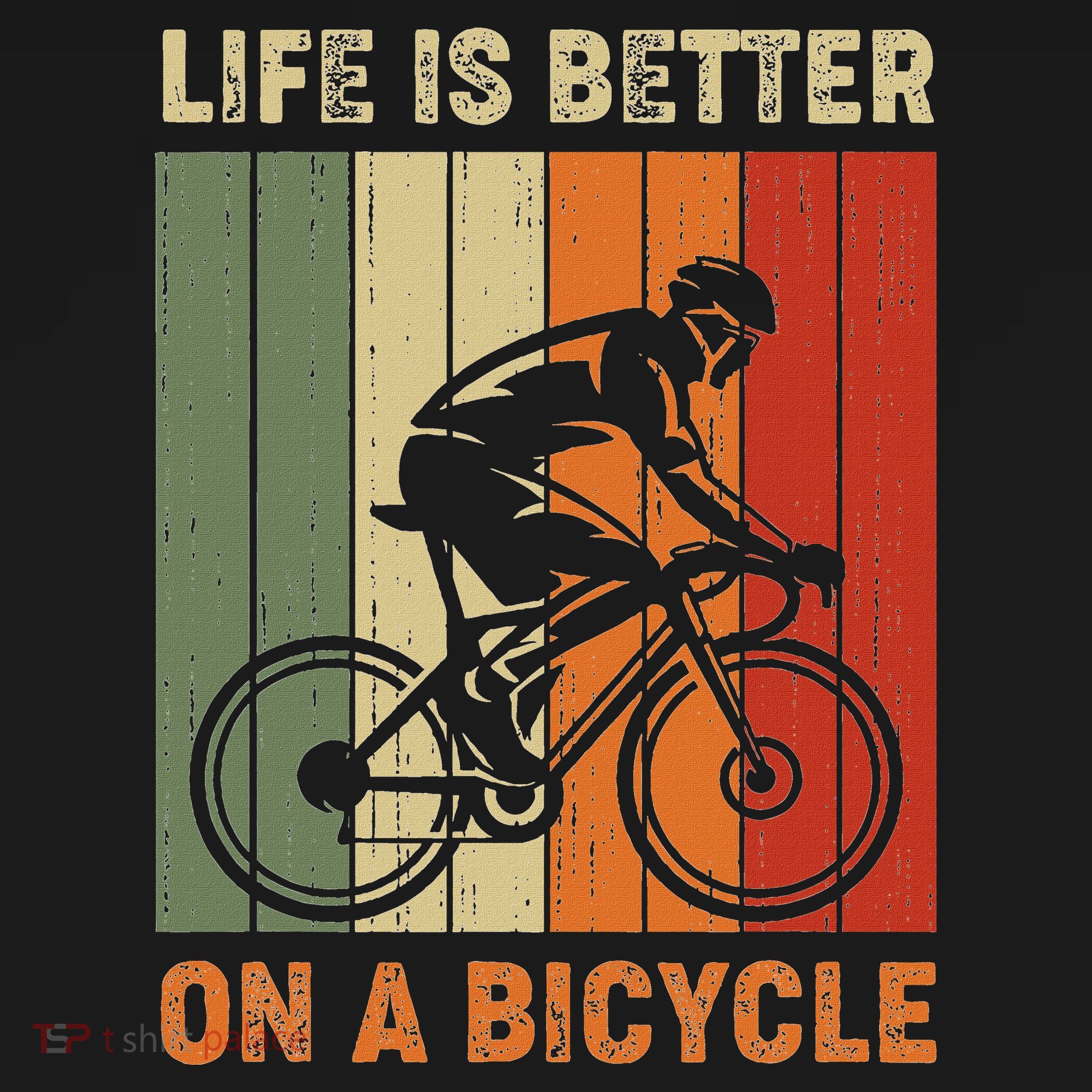 Life Is Better On A Bicycle Cycling Bike Pajama Set