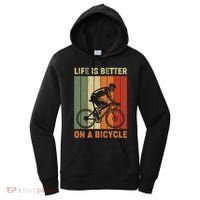 Life Is Better On A Bicycle Cycling Bike Women's Hoodie thumb 0